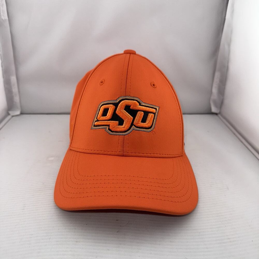 Oklahoma State Mens Top of the World Orange Flex Fit Hat Pokes OSU One Size